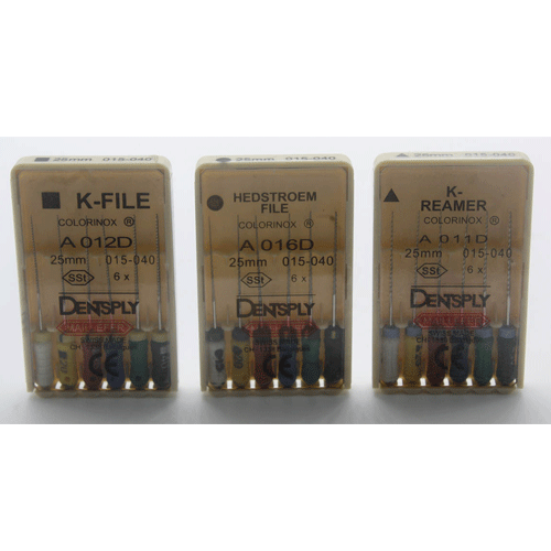  Dental files,  Tomas Endo files, Dentsply Endo Files